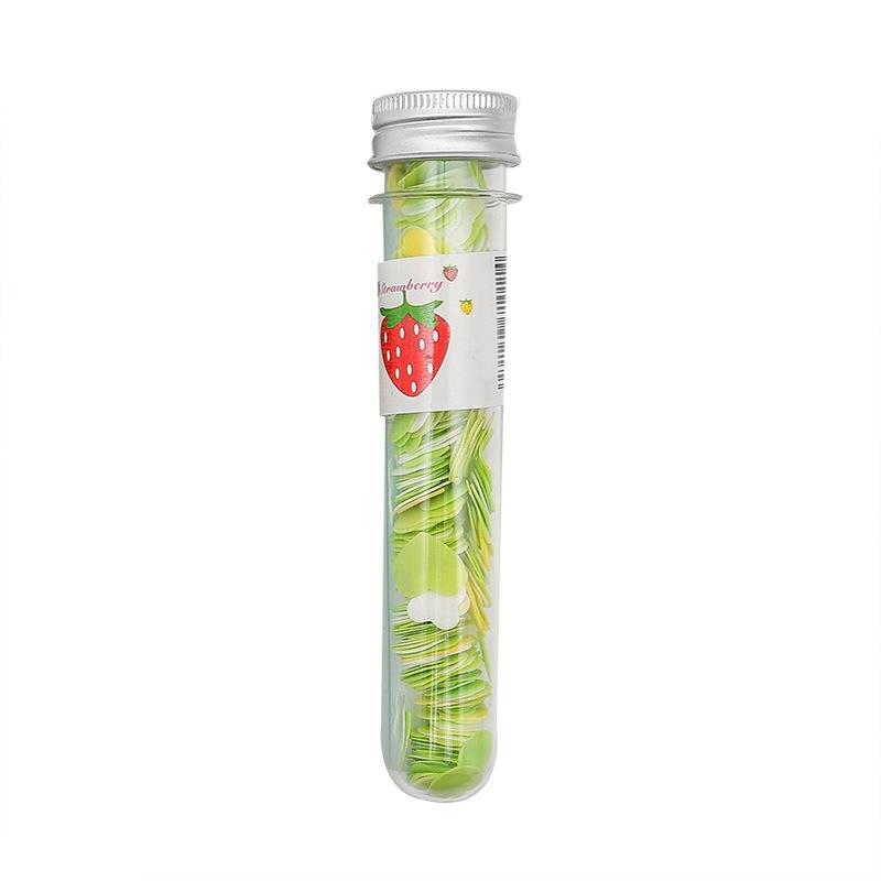 1319 Portable Hand Washing Bath Flower Shape Paper Soap Strips In Test Tube Bottle - SkyShopy 1319 Portable Hand Washing Bath Flower Shape Paper Soap Strips In Test Tube Bottle - SkyShopy